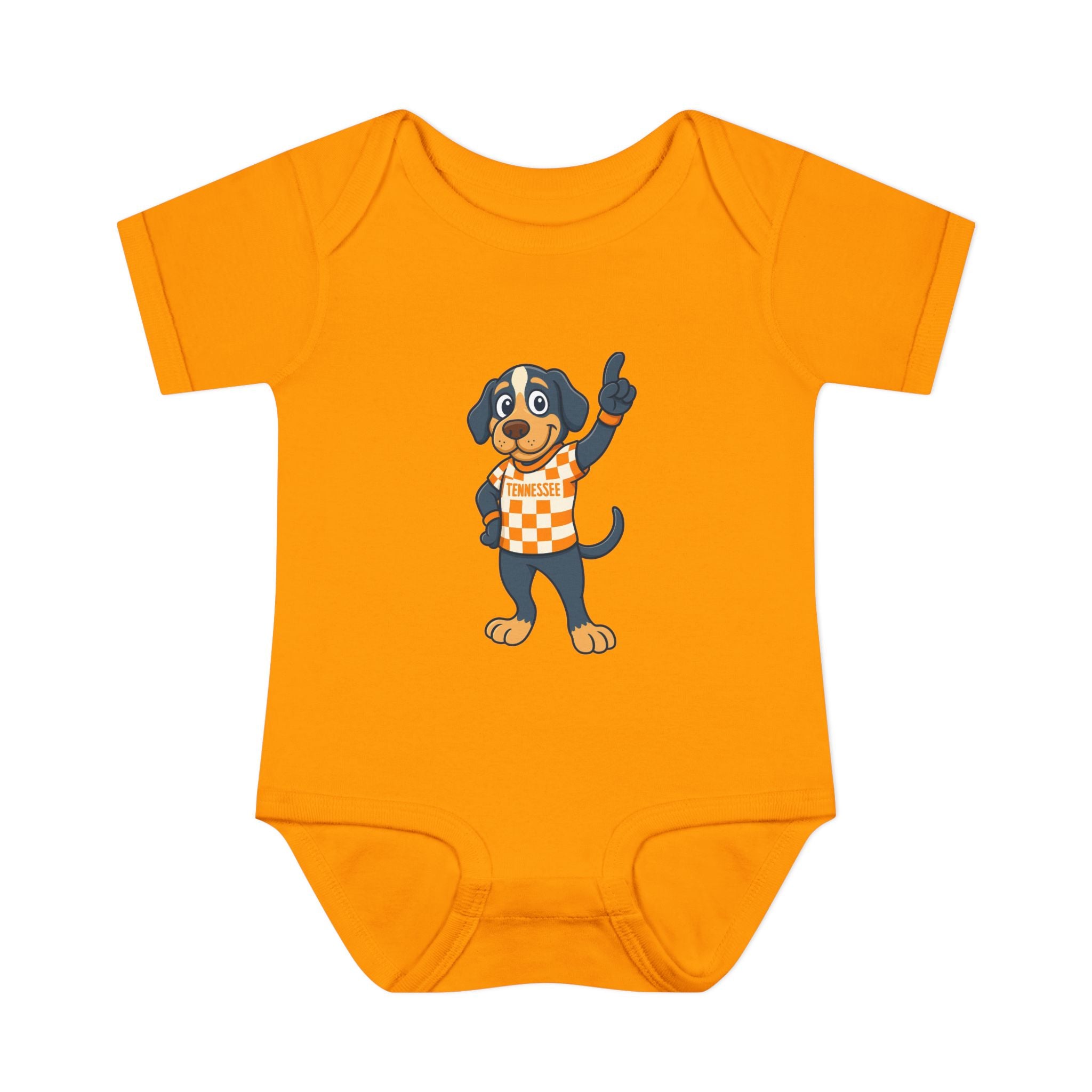 Tennessee Dog Infant Bodysuit (NB-24M) | Cute Baby Outfit | Newborn Gift | Baby Shower Gift for Tennessee Football Fan