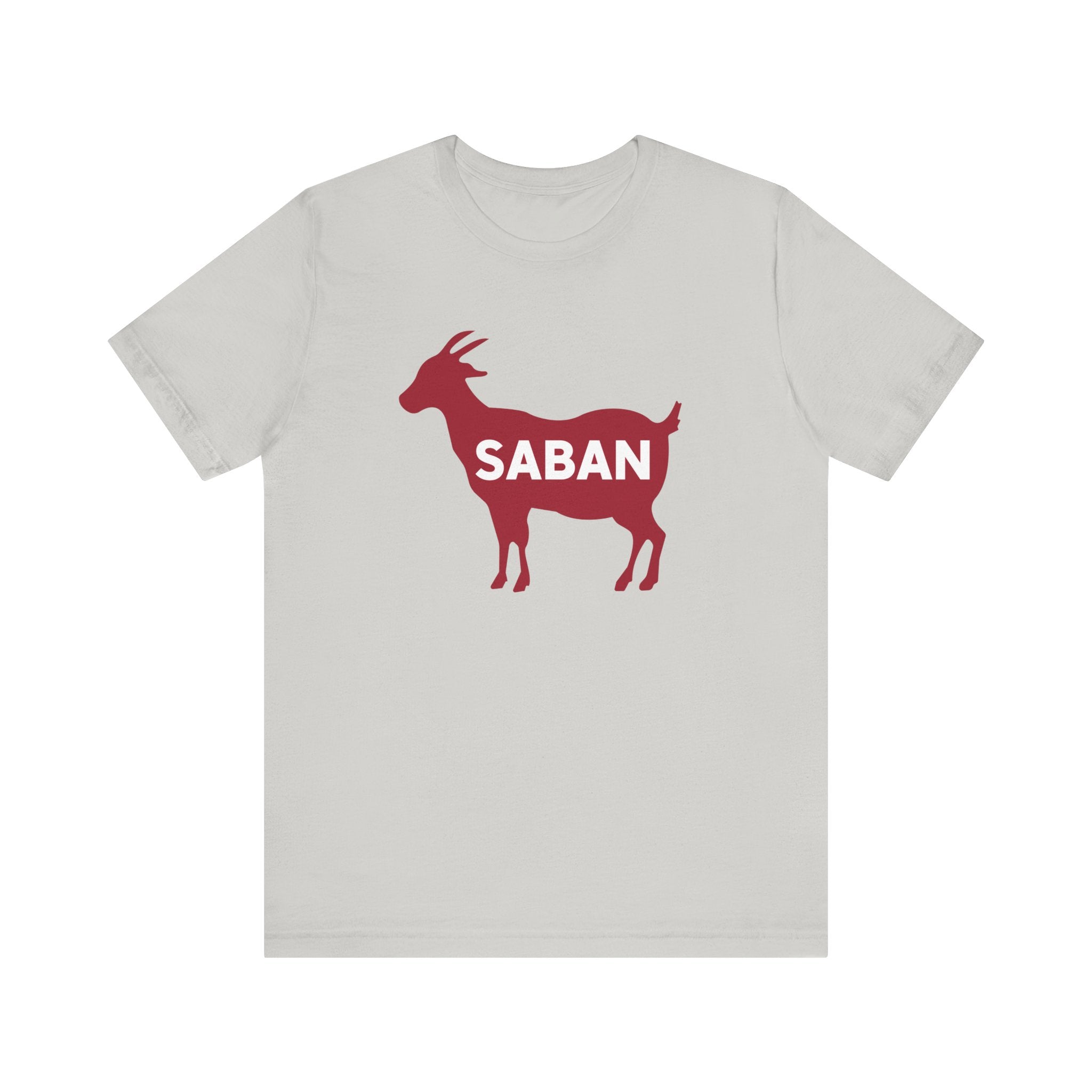 Saban Goat Unisex Jersey Tee, Casual Wear, Gift for Animal Lovers, Farm-Themed Fashion, Birthday or Holiday Gift