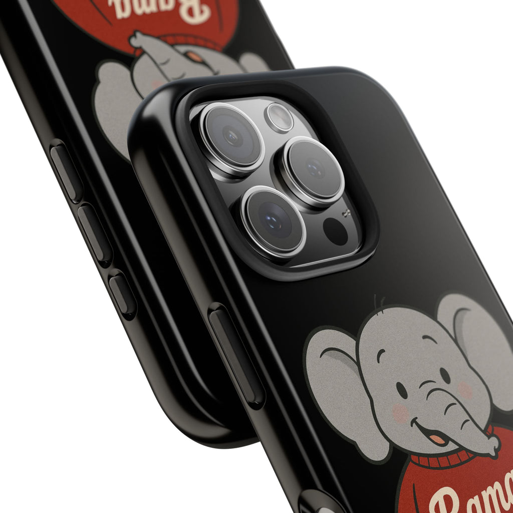 Alabama Elephant Tough Phone Case | Perfect for Alabama Fans | Gift for College Students | College Merchandise | Bama Unique Phone Cover