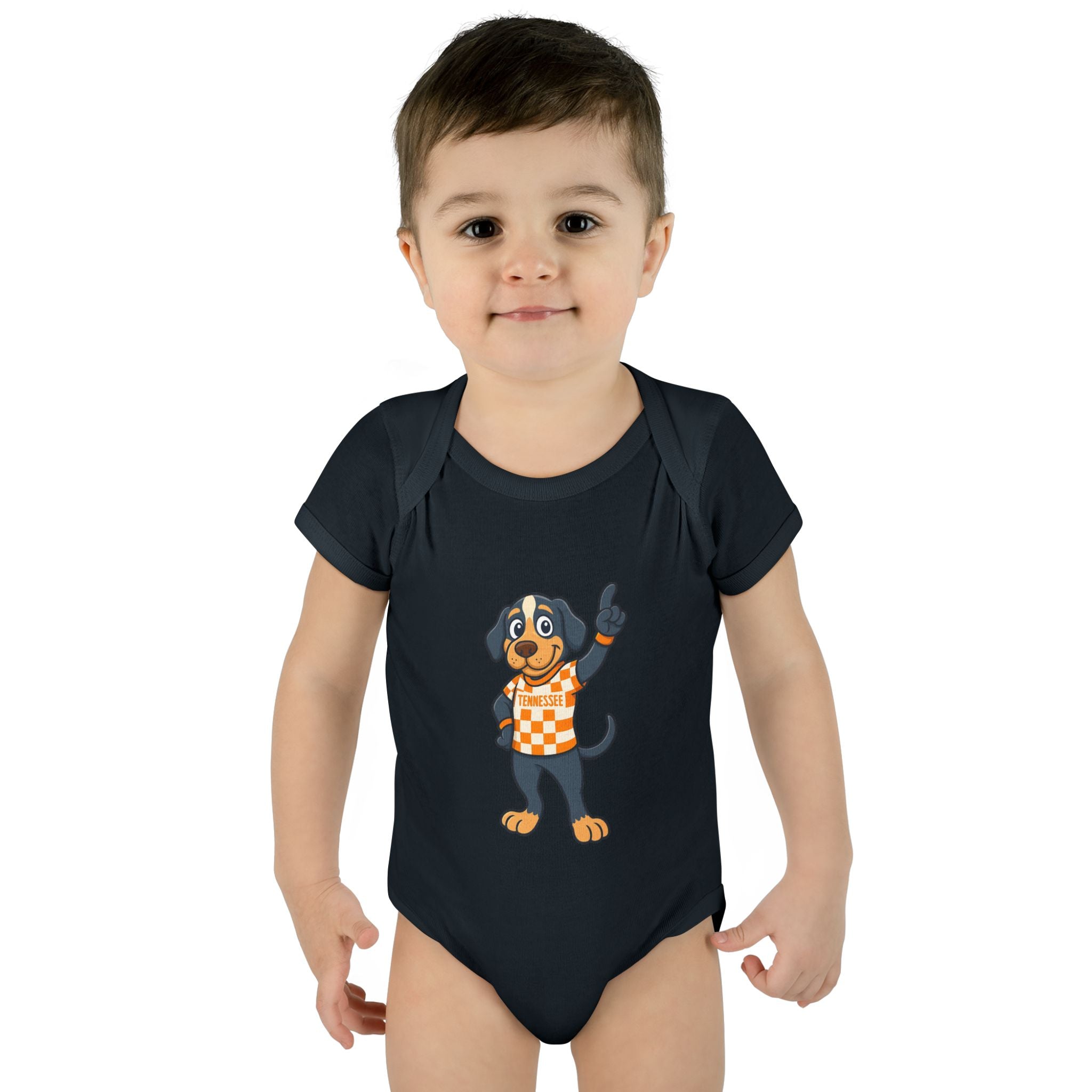 Tennessee Dog Infant Bodysuit (NB-24M) | Cute Baby Outfit | Newborn Gift | Baby Shower Gift for Tennessee Football Fan