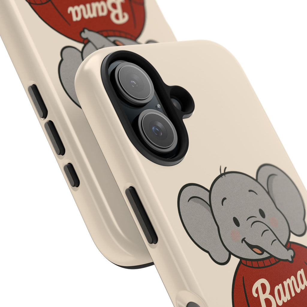 Alabama Phone Cases | Tough Bama Cases | Cute Animal Cases | Gifts for Students | Birthday Phone Accessories