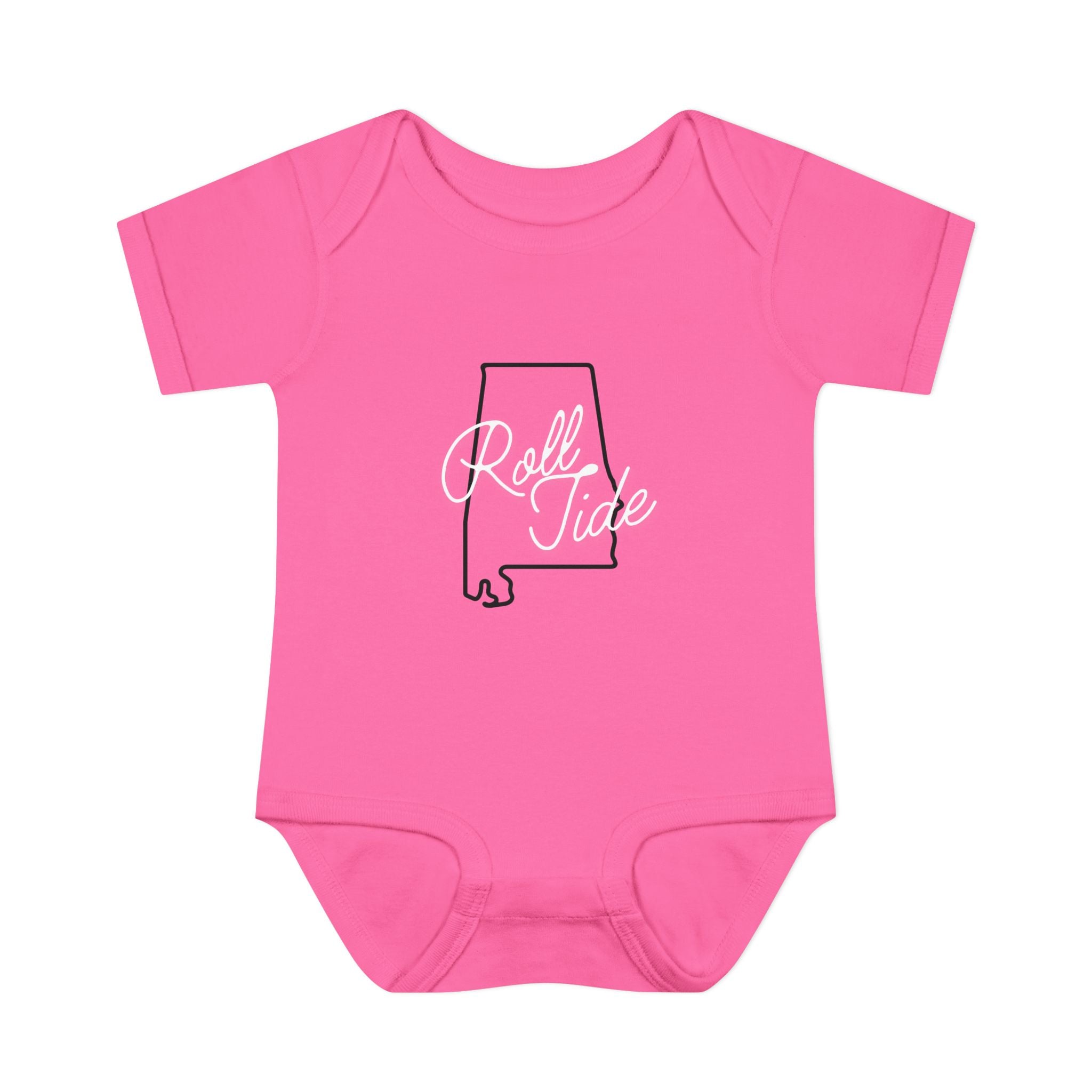 Adorable Alabama Baby Bodysuit (NB-24M)| Cute Infant Outfit for Newborns | Perfect Tide Gift for Baby Showers | Tide Baby Clothes
