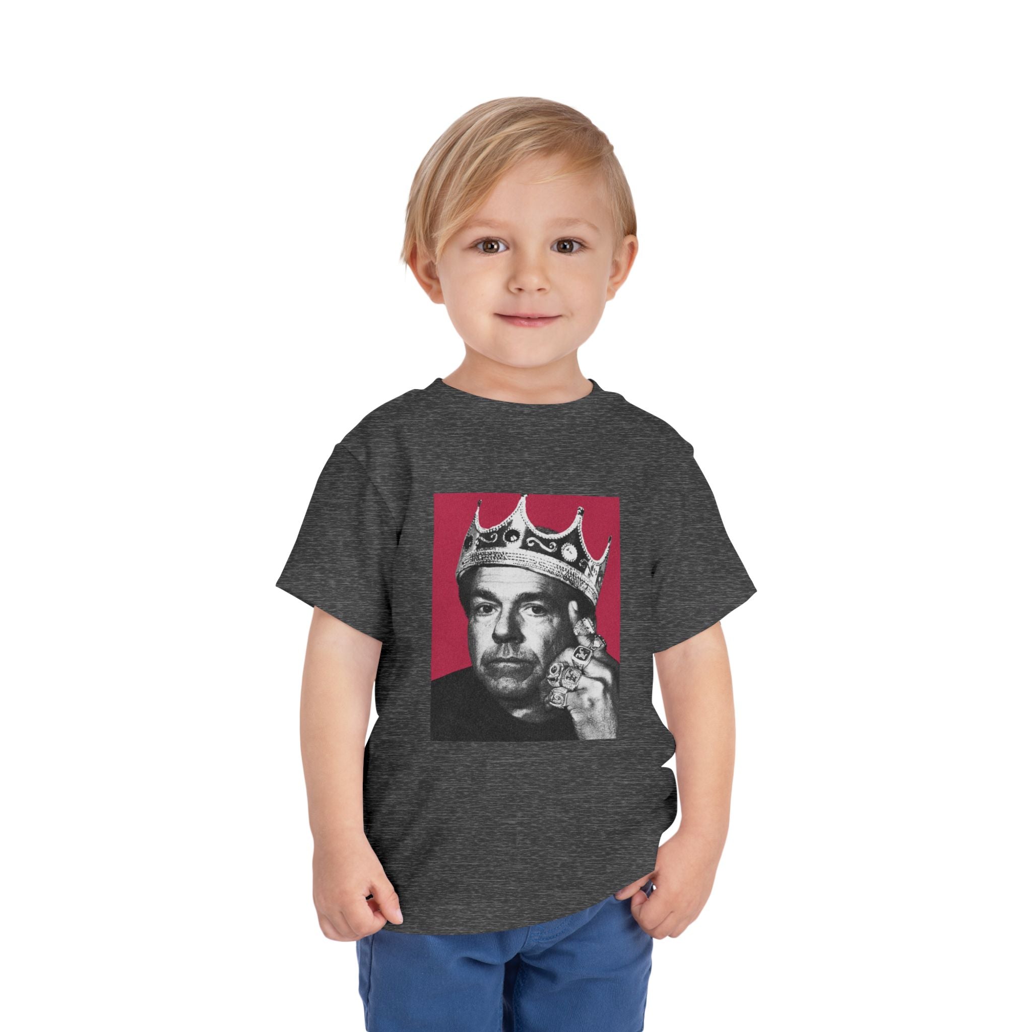 Saban Rings Toddler T-Shirt (2T-5T) GOAT | Retired Crown Tee  Shirt for Little Ones | Birthday Gift | Alabama Football