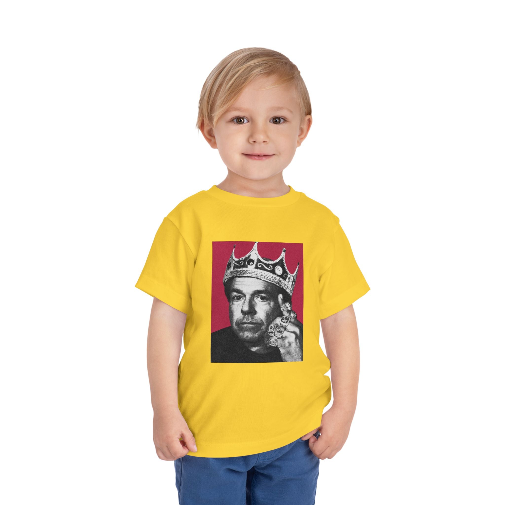 King Saban Toddler Shirt for Toddlers (2T-6T)| Alabama Football T-Shirt for Kids