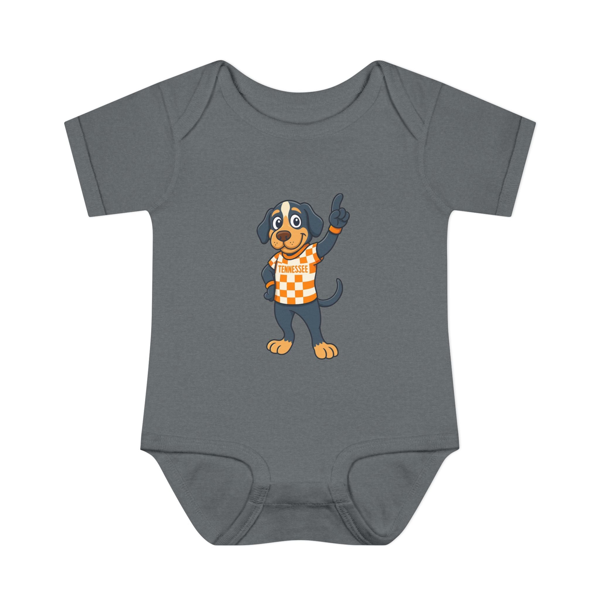 Tennessee Dog Infant Bodysuit (NB-24M) | Cute Baby Outfit | Newborn Gift | Baby Shower Gift for Tennessee Football Fan