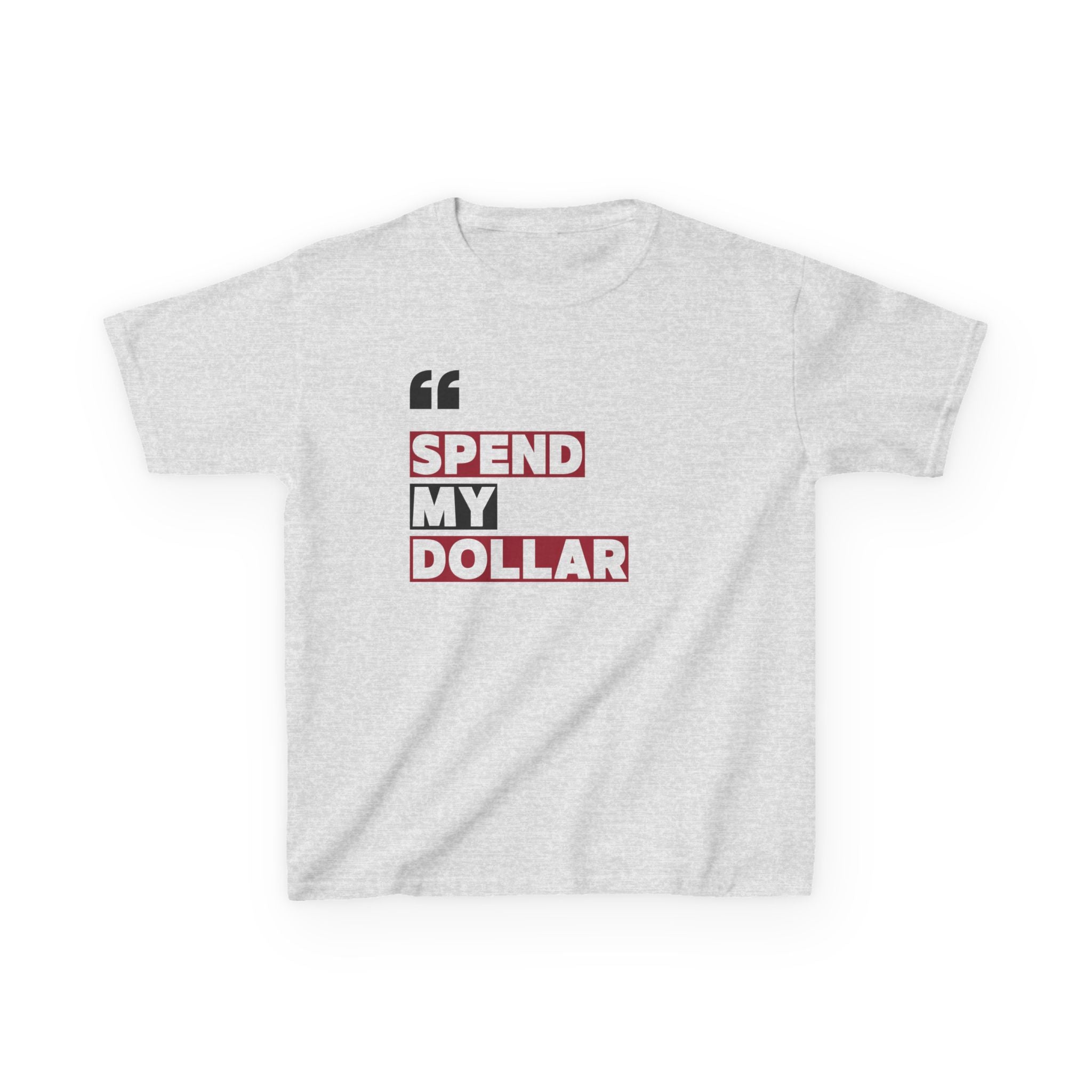 Spend My Dollar Alabama Football Youth Graphic Tee (XS-XL) | Unisex Kids T-Shirt | Tuscaloosa Tee Shirt Birthday Gifts
