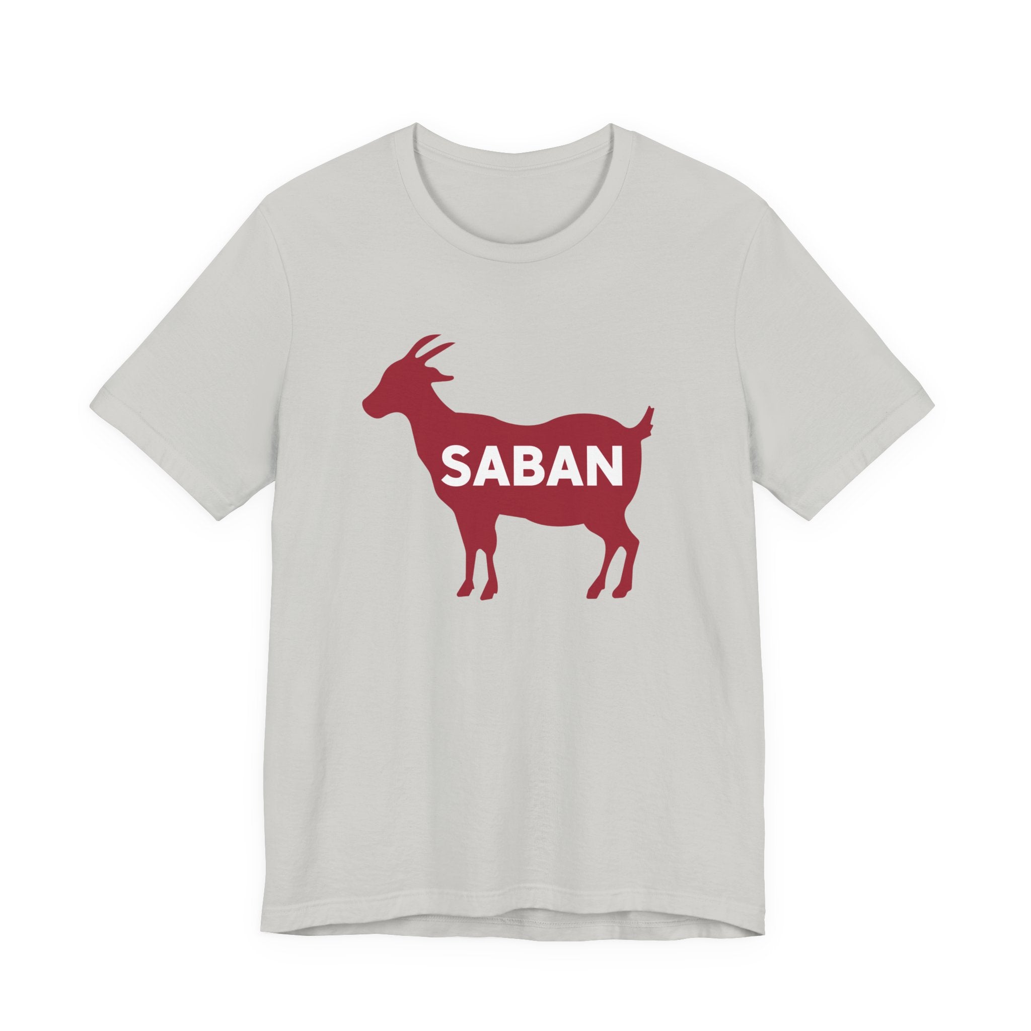 Saban Goat Unisex Jersey Tee, Casual Wear, Gift for Animal Lovers, Farm-Themed Fashion, Birthday or Holiday Gift