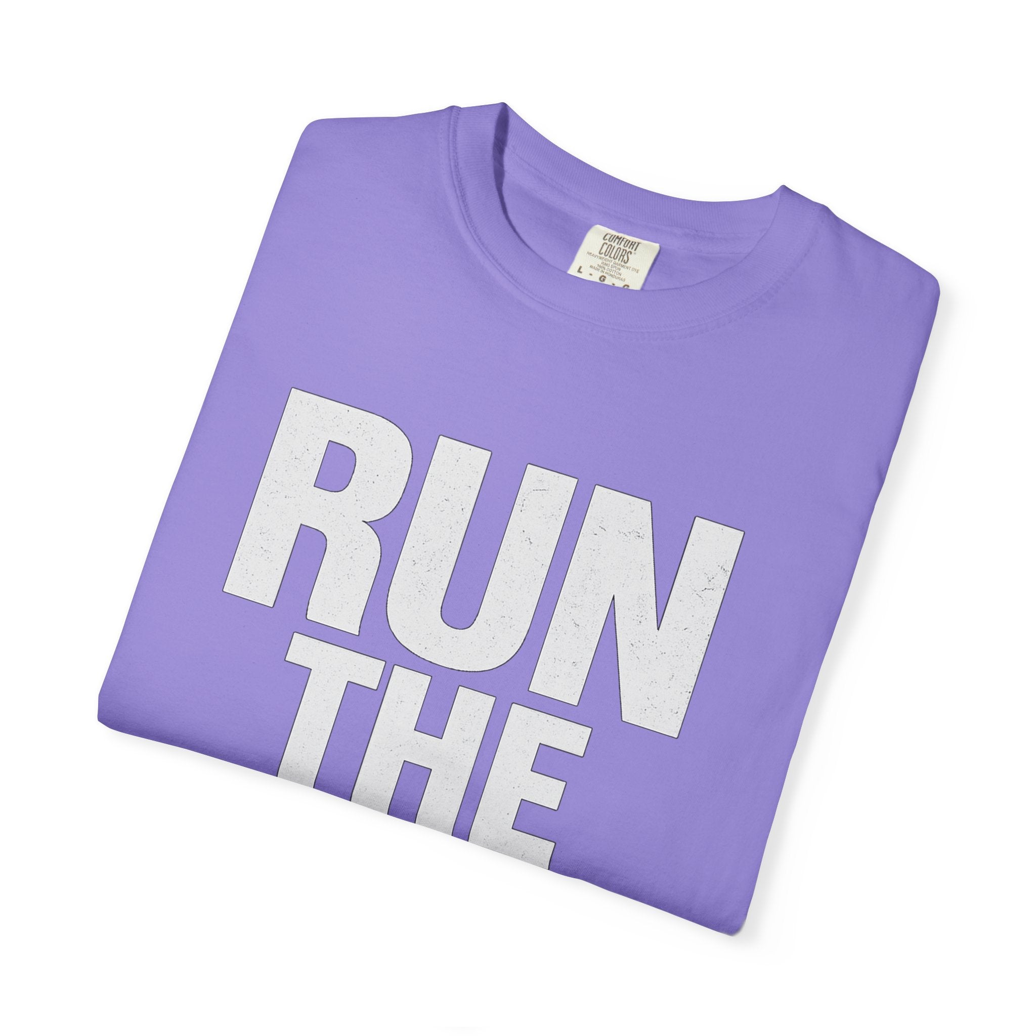 Run the Damn Ball Shirt | Funny Football Game Day T-Shirt | Offensive Line Coach Gift | Tailgate Apparel Comfort Colors