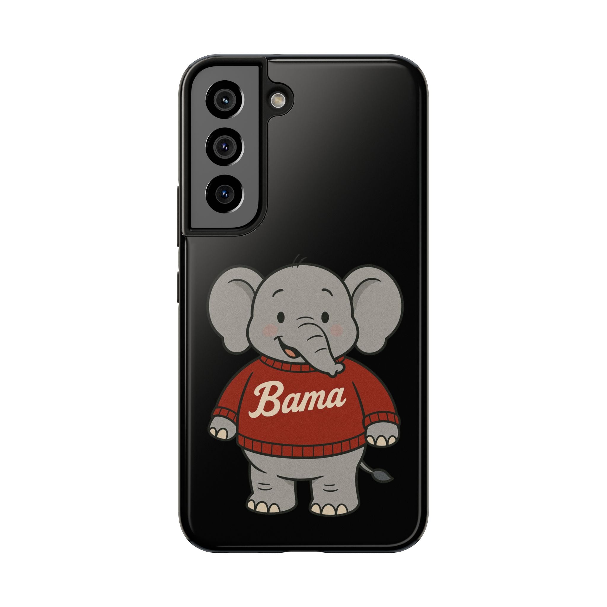 Alabama Elephant Tough Phone Case | Perfect for Alabama Fans | Gift for College Students | College Merchandise | Bama Unique Phone Cover