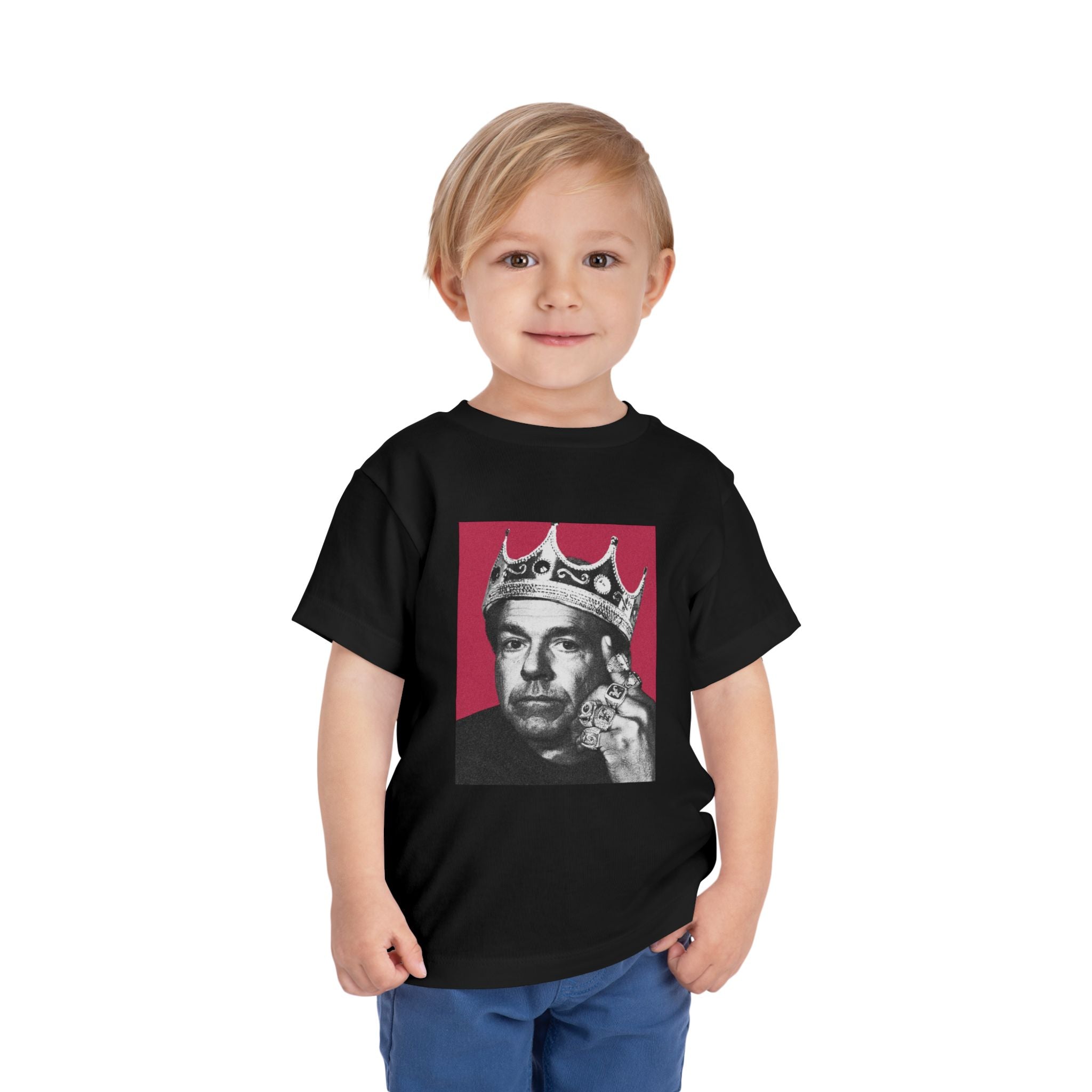 Saban Rings Toddler T-Shirt (2T-5T) GOAT | Retired Crown Tee  Shirt for Little Ones | Birthday Gift | Alabama Football