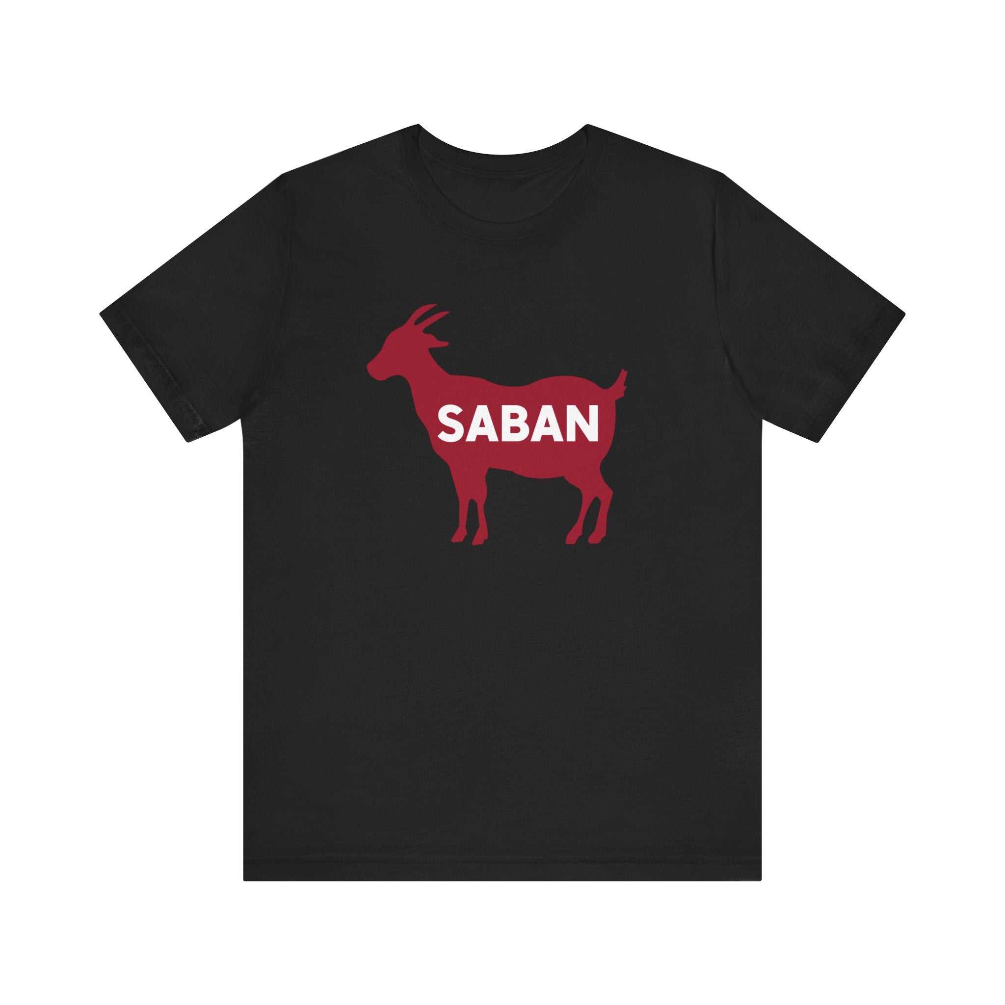 Saban Goat Unisex Jersey Tee, Casual Wear, Gift for Animal Lovers, Farm-Themed Fashion, Birthday or Holiday Gift