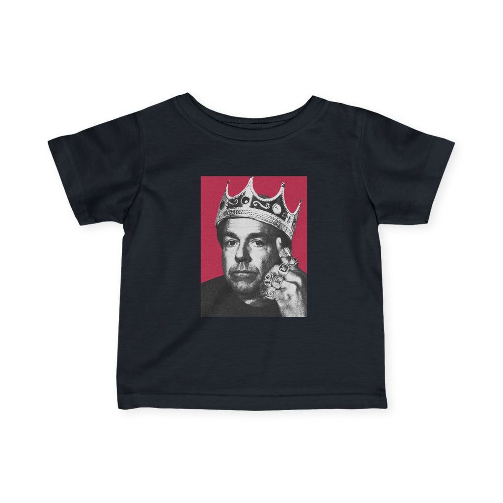 King Saban Toddler Shirt for Little Toddlers and Babies (6M - 24M) | Alabama Football T-Shirt for Kids